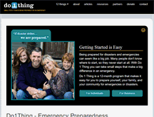 Tablet Screenshot of do1thing.com